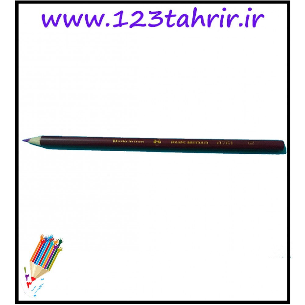 مداد رنگی پارس 12 رنگ مقوایی